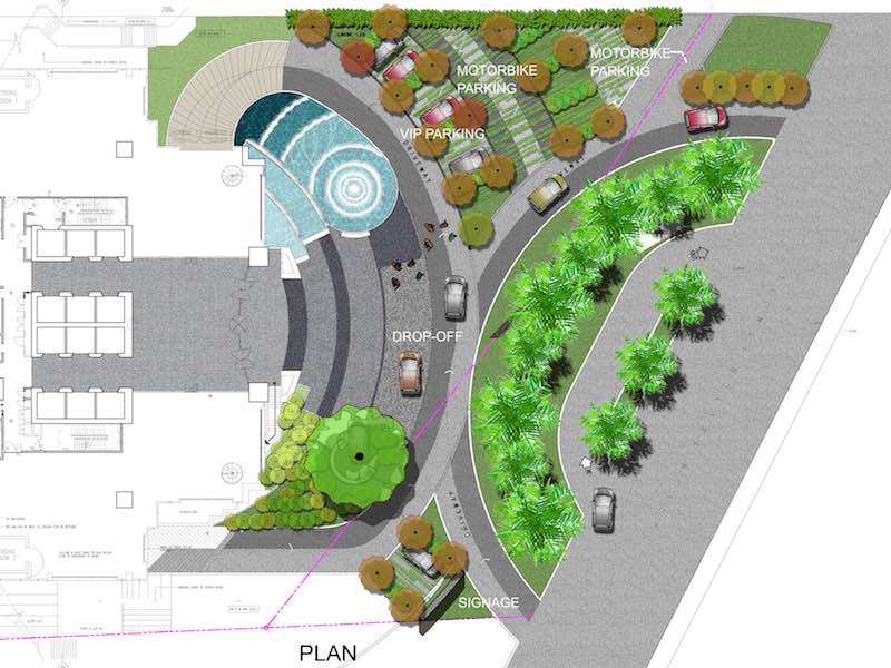 Proposed Landscape Upgrading at Menara Dion, KL